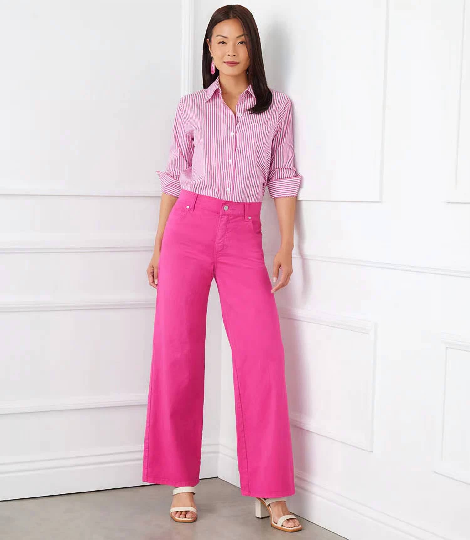 Karen Kane - Palesa Full Length Wide Leg Jeans