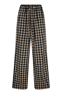 Carolina K - Lou Plaid Wide Leg Pants