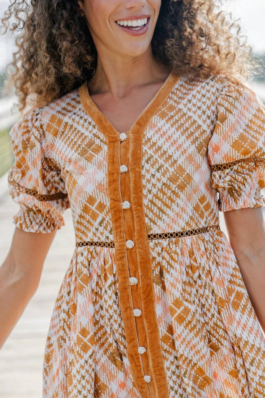 Marigold - Leilani Midi Dress