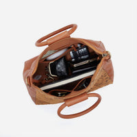 HOBO Women's Sheila Satchel in harvest wheat - women's bag - alternate view