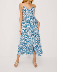 Rails Wisteria Midi Dress in azure jasmine - women's dress