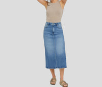 Hidden - Peyton Midi Skirt