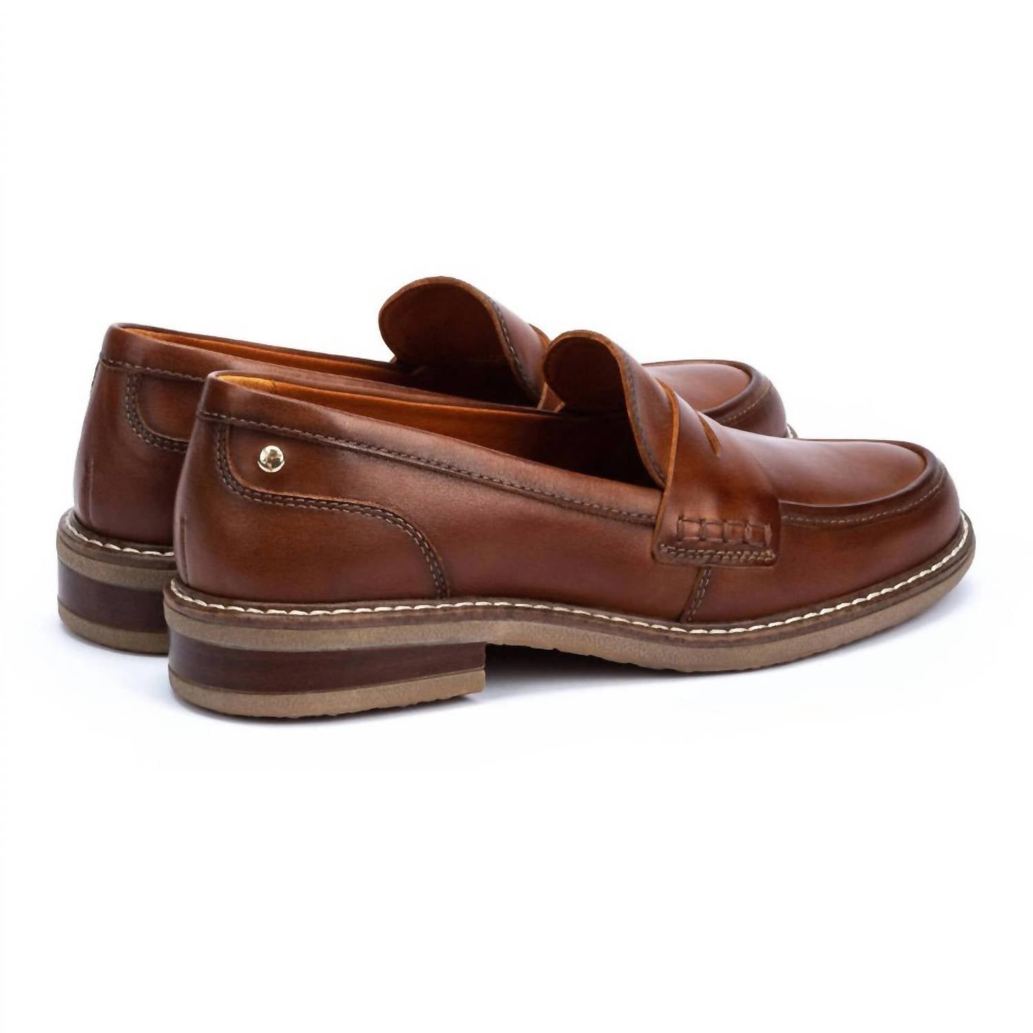 PIKOLINOS Women's Granada Flats in cuero - women's flats - detail view