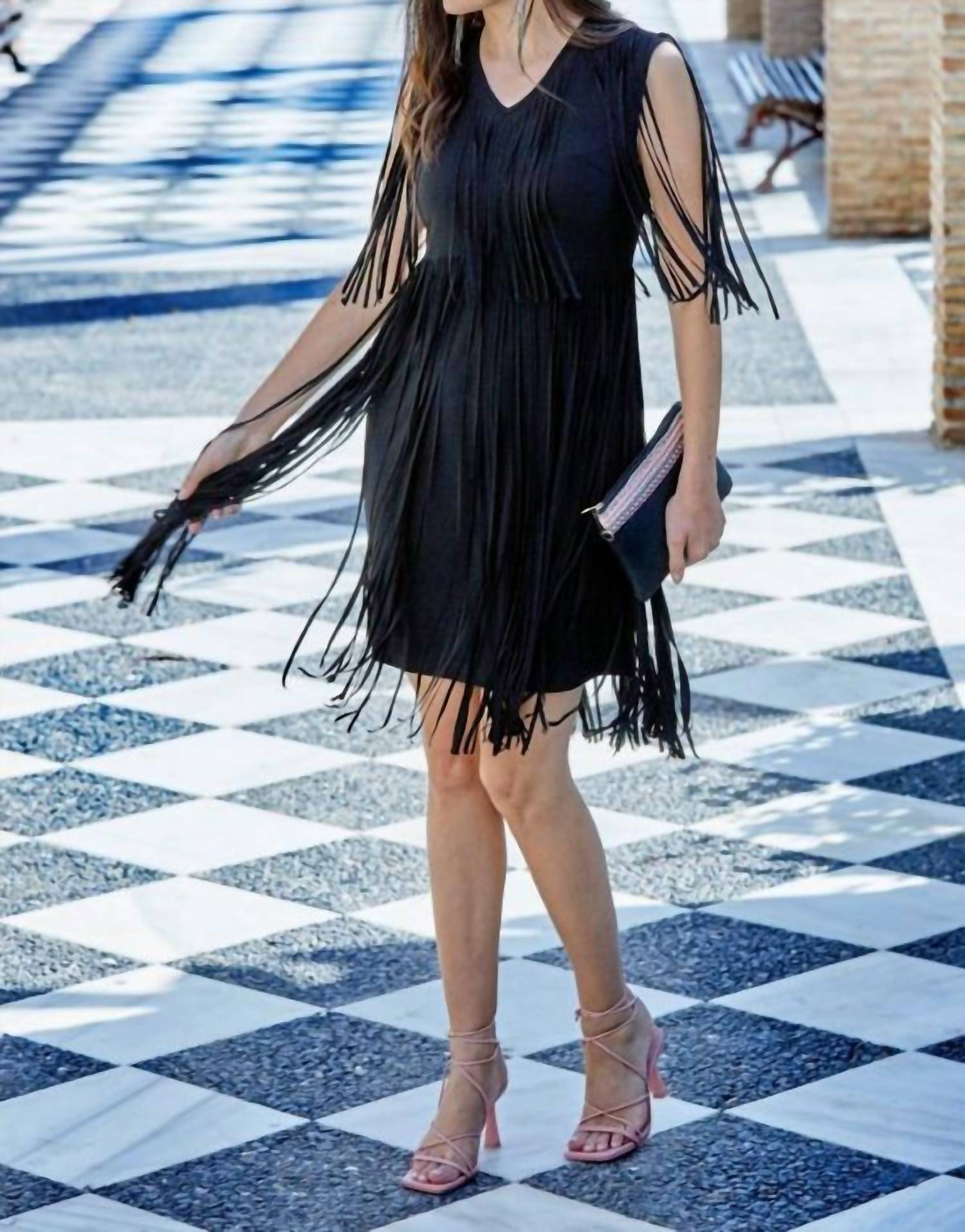 Franne Golde - Knit Mini Dress