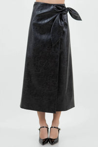 Whiteroom+Cactus - Ankle Length Midi Wrap Skirt