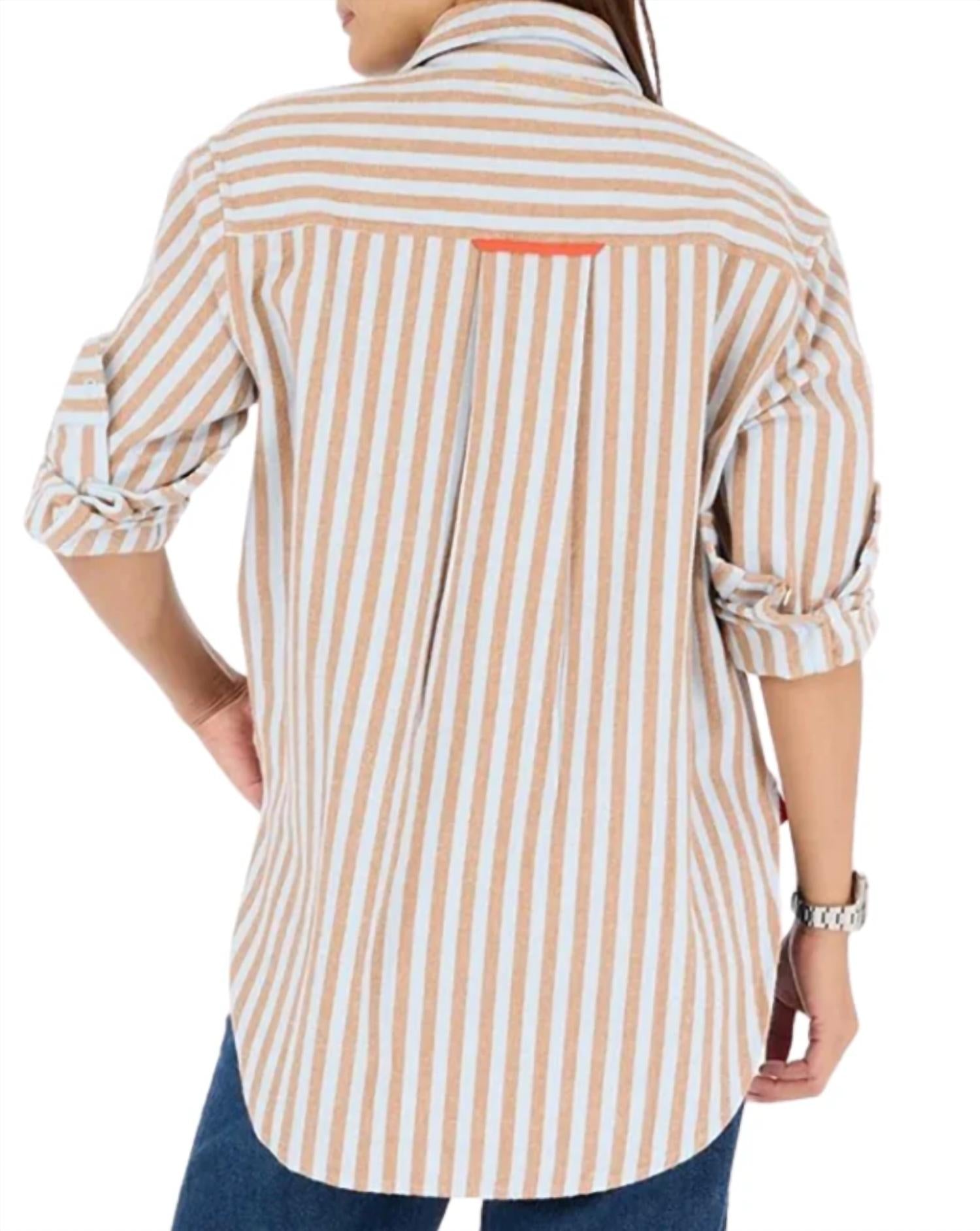 Kerri Rosenthal - Jack Stripe Flannel Shirt