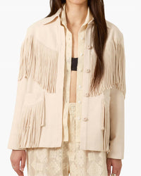 Alix Of Bohemia - Jude Dune Fringe Jacket
