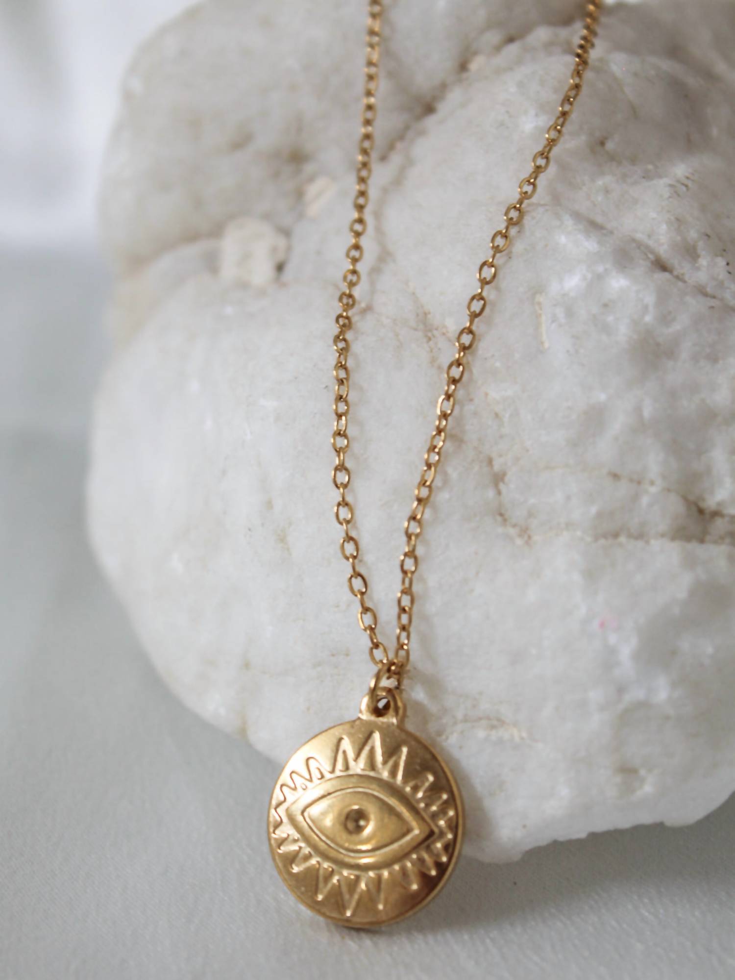 Ellie Vail - HELENA EVIL EYE NECKLACE