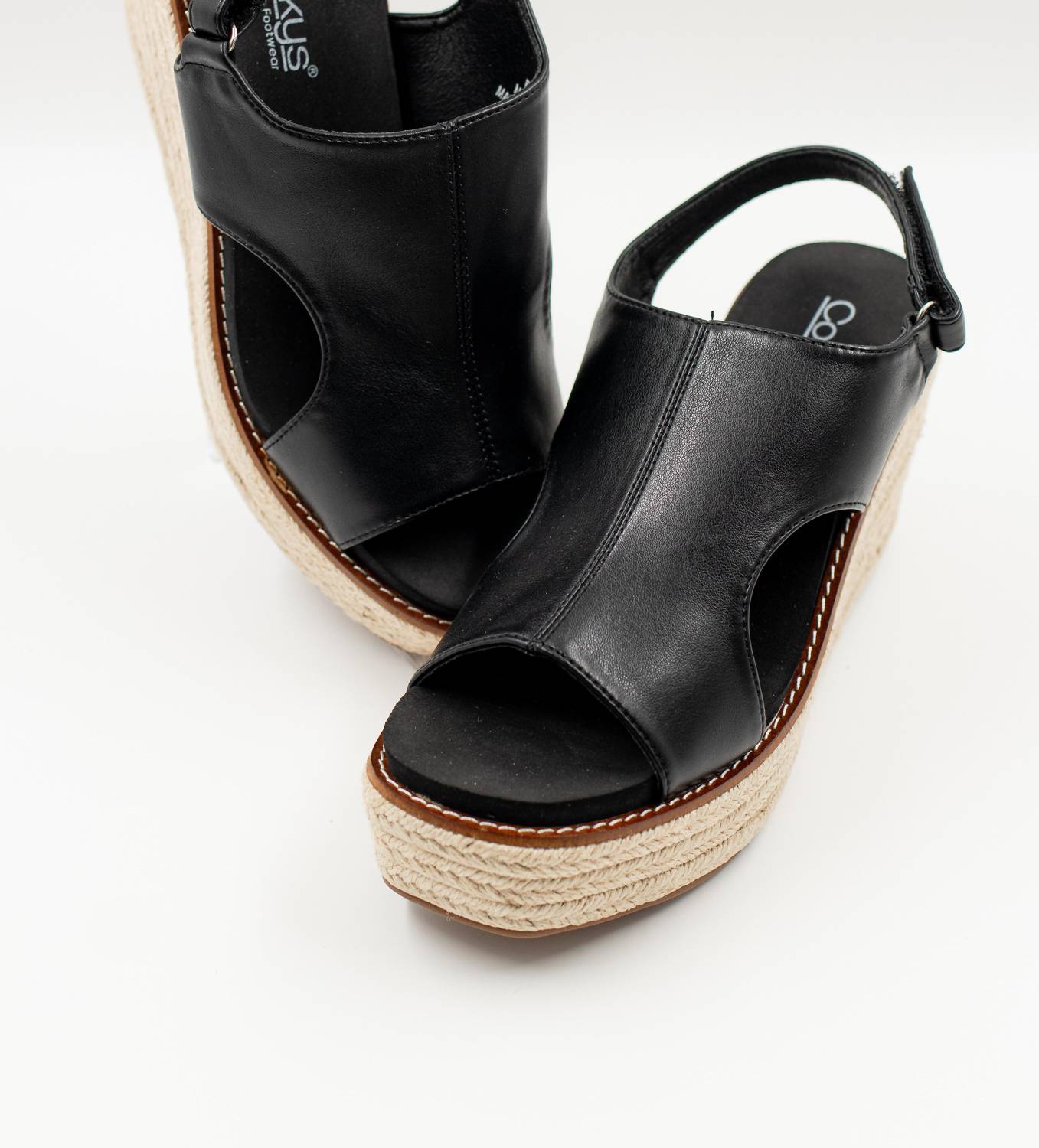 Corkys Footwear Women's Liora Wedge in black - women's shoe