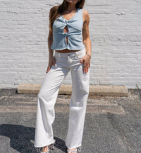 All : Row - Sierra Knit Twist Top
