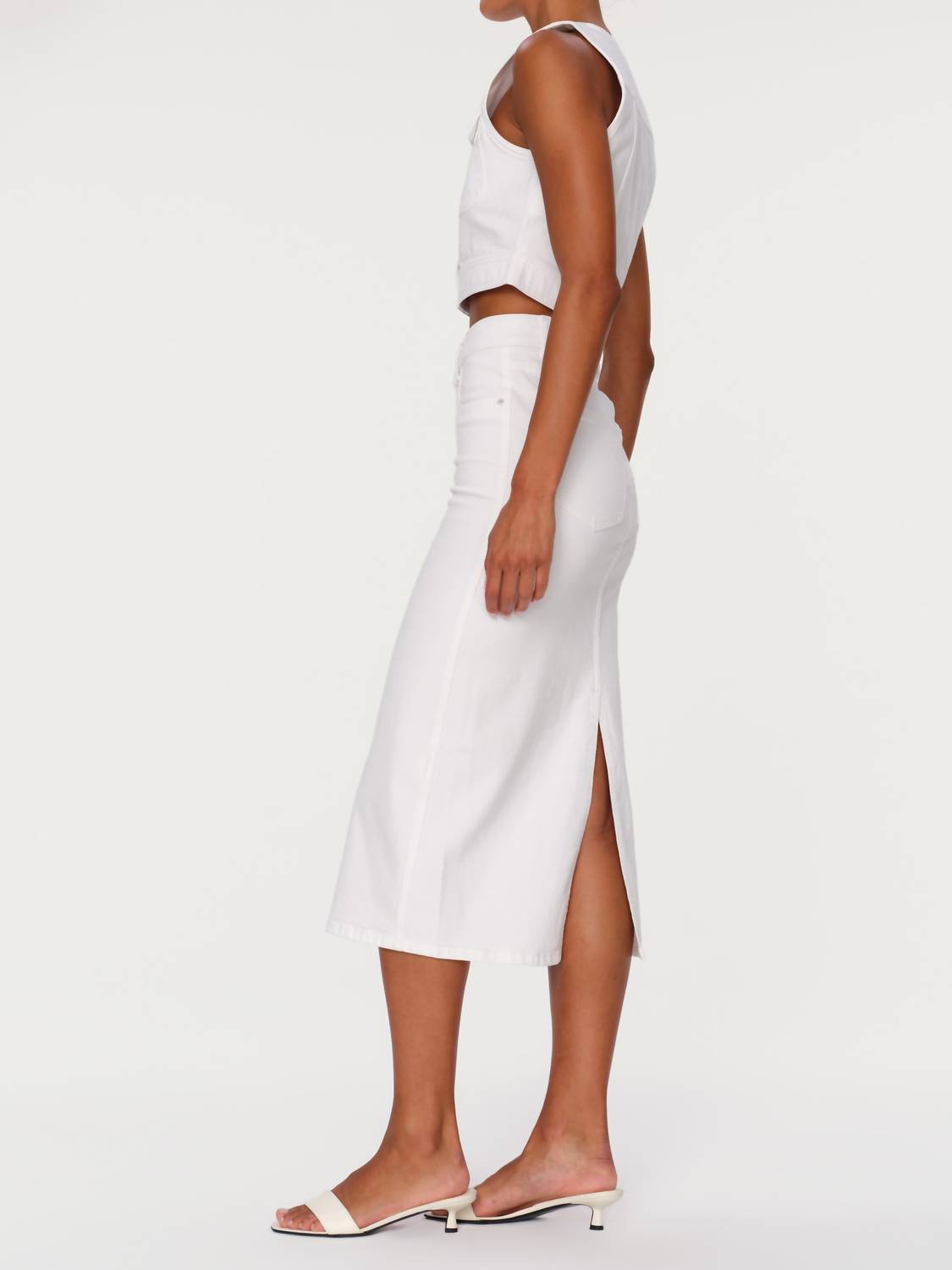 Dl1961 - Women'S - Lexie High Rise Skirt Button Front