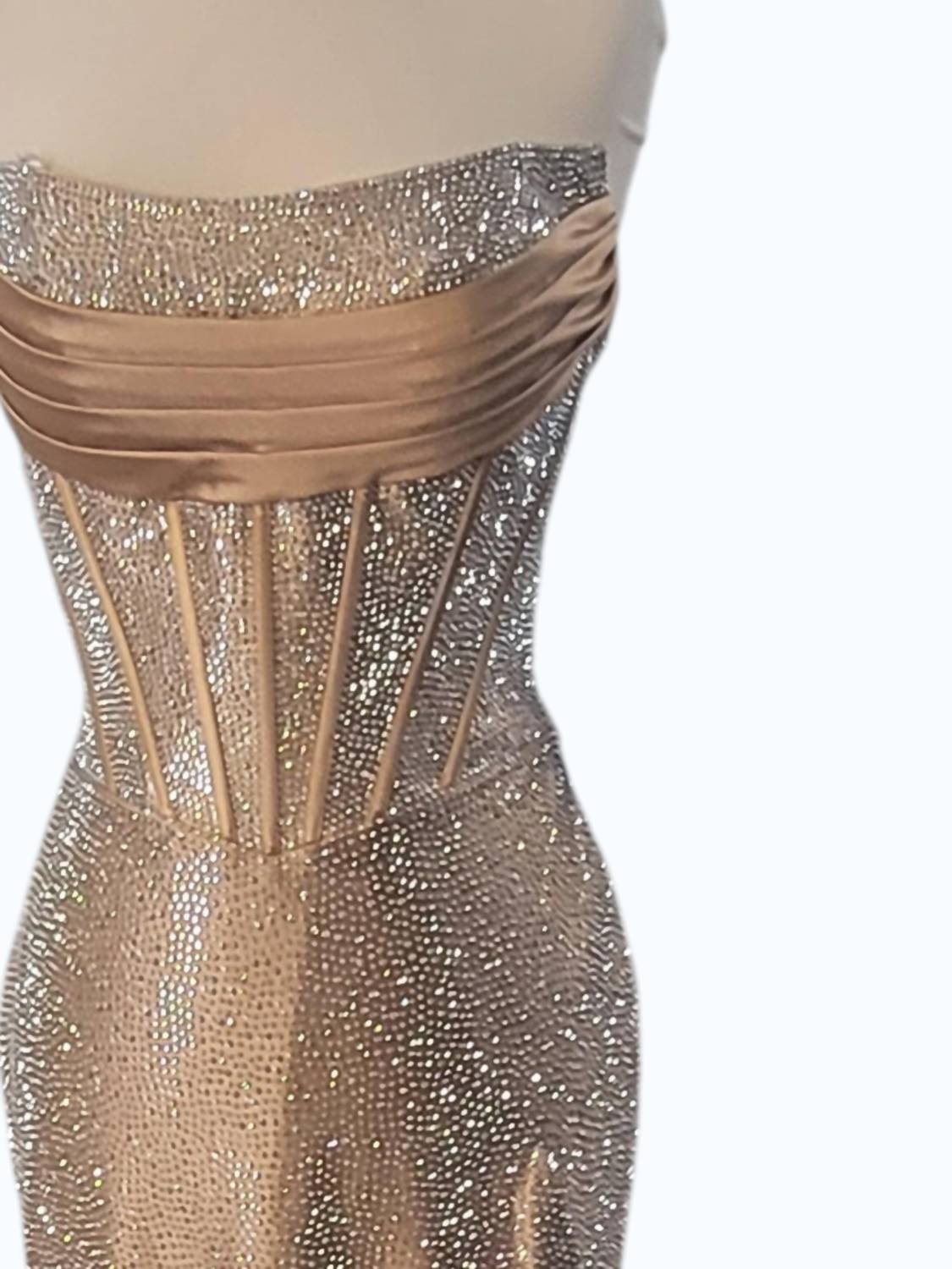 Sherri Hill - Women's Sparkly Corset Dress