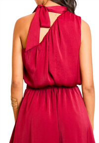 Main Strip - One Shoulder Mini Dress