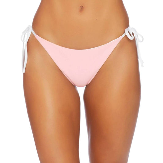 Splendid - Color Blocked Reversible Side Tie Bikini Bottom