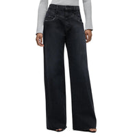 Hudson - Women's Jodie Seamed Front Yoke Wide Leg Jean