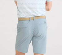 SAXX Caddie Golf Short 8in in silver pine - men's shorts - detail view