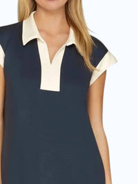 She + Sky - Drop Shoulder Midi Dress