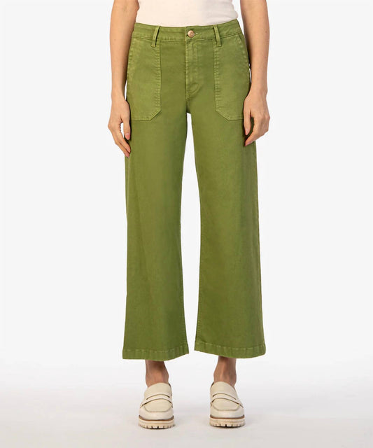 Kut From The Kloth - Charlotte Wide Leg Crop Pants