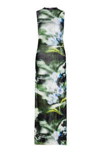 Misa Los Angeles Athena Sleeveless Dress in blurred casablanca lily - women's dress - view 6