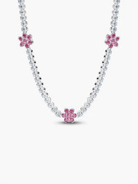 Pandora - Flower Tennis Necklace