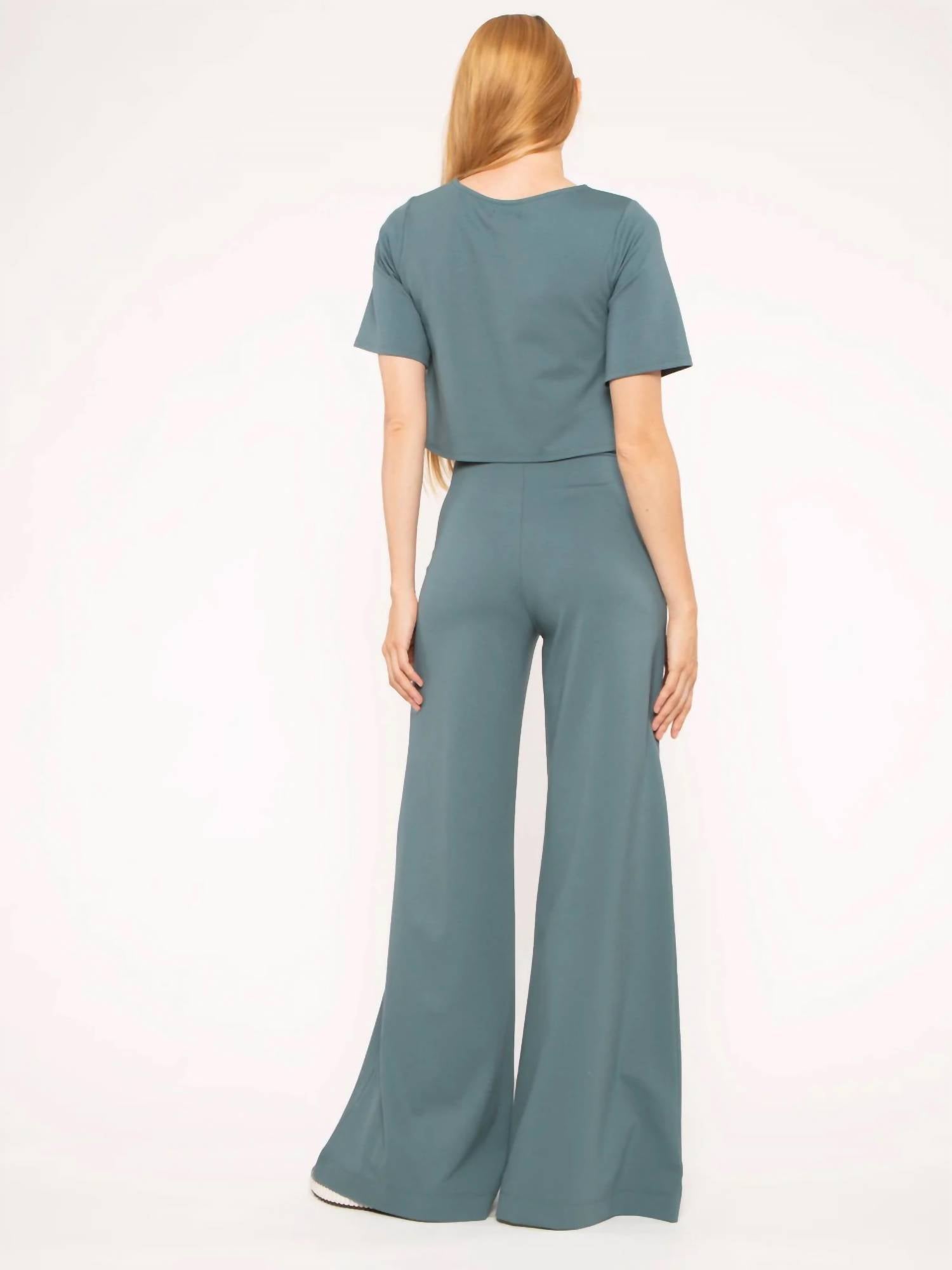 Ripley Rader - Ponte Knit Wide Leg Pant