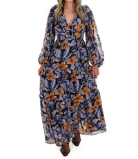 Ee:Some - Petal Path Floral Maxi Dress