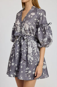 En Saison - Sydney Floral Print Mini Dress