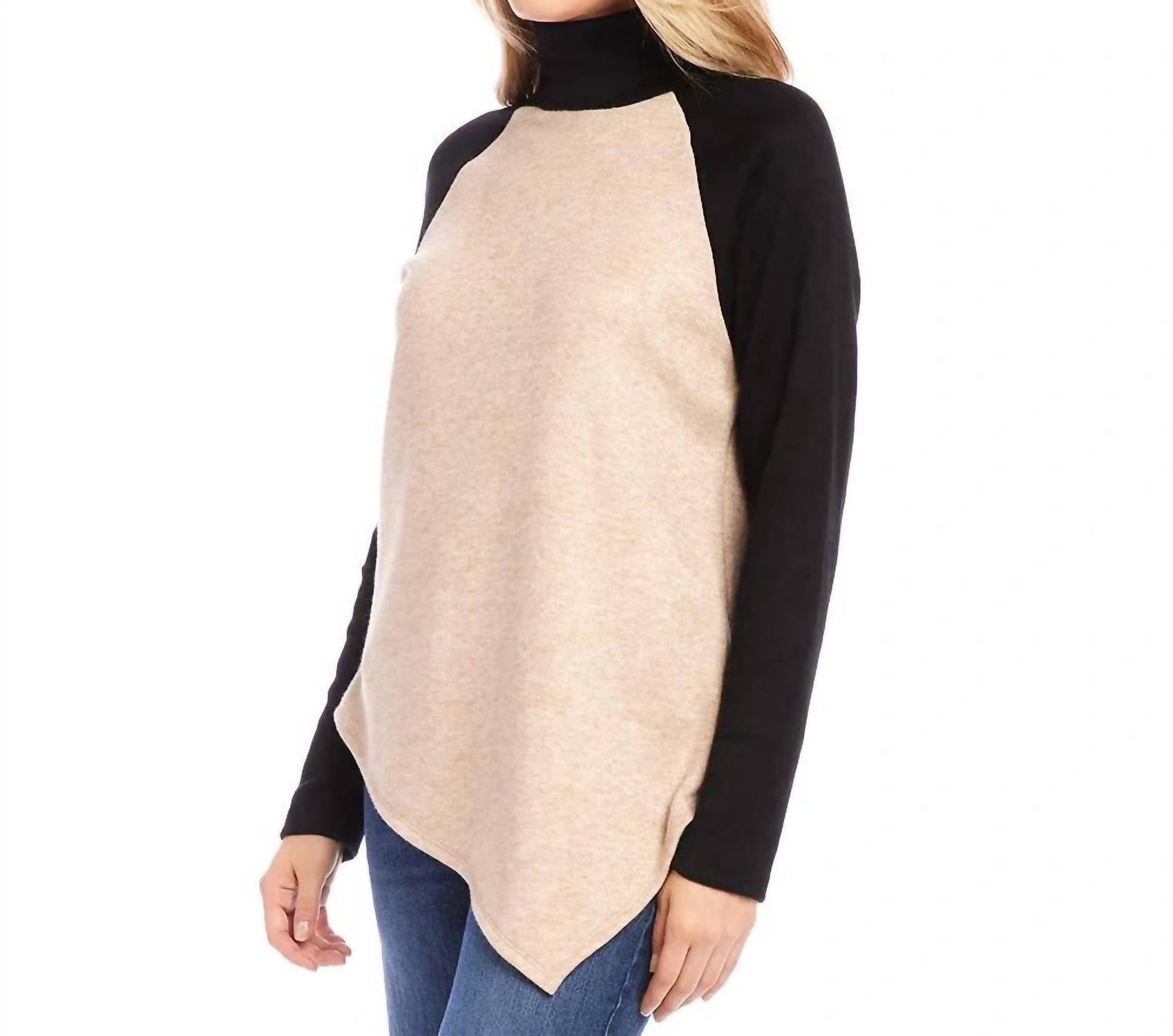 Karen Kane - Orion Asymmetric Turtleneck Top