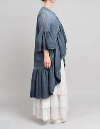Baci - Layered Hi Low Ruffle Duster