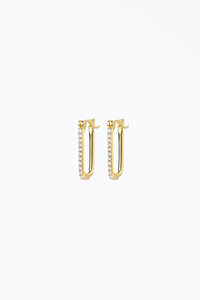 DYLAN GEMSTONE LINK EARRINGS