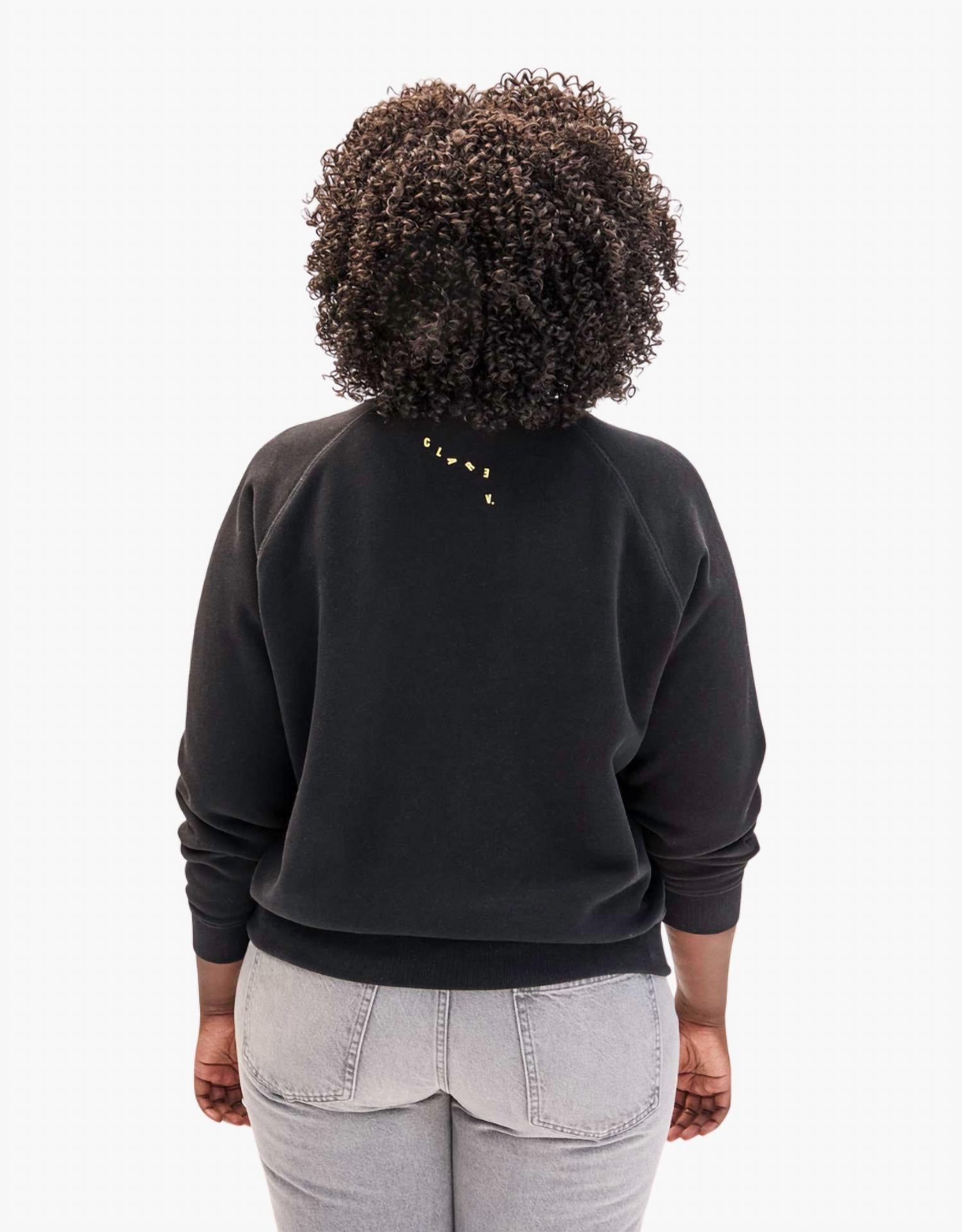 Clare V. - Embroidered Le Weekend Sweatshirt