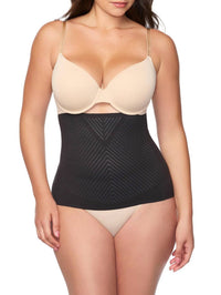 TC Fine Intimates Iconic Core Step-in Waist Cincher in waist cincher in black - women's intimate