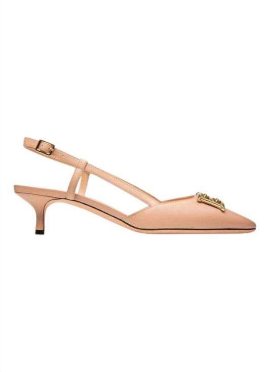 Bally - Women's Eva Slingback Leather Pumps