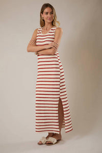 Gilli - Sleeveless Slit Maxi Dress