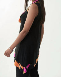 Joseph Ribkoff Sophia Sleeveless Tunic in multi - women's shirt - view 4