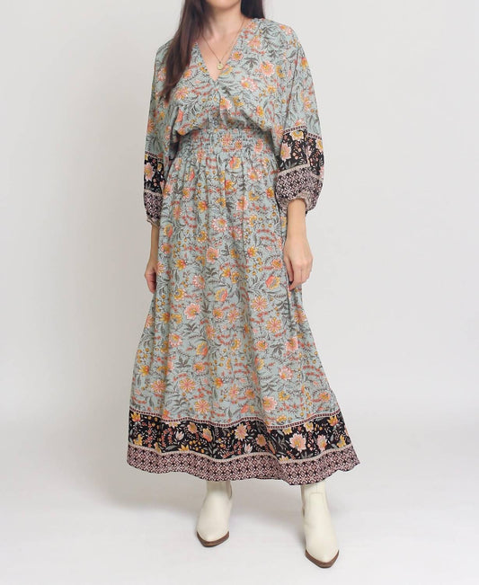 Lovestitch - Amanda Volume Sleeve Maxi Dress