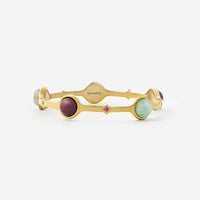 Avenue Chic - Women's Temple Muse Gemstone Stackable Bangle