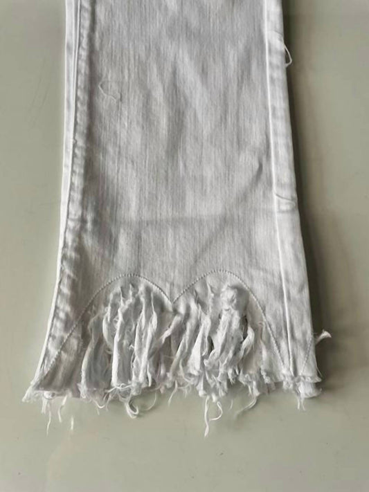 Charlie B - Twill Feathered Hem Jeans