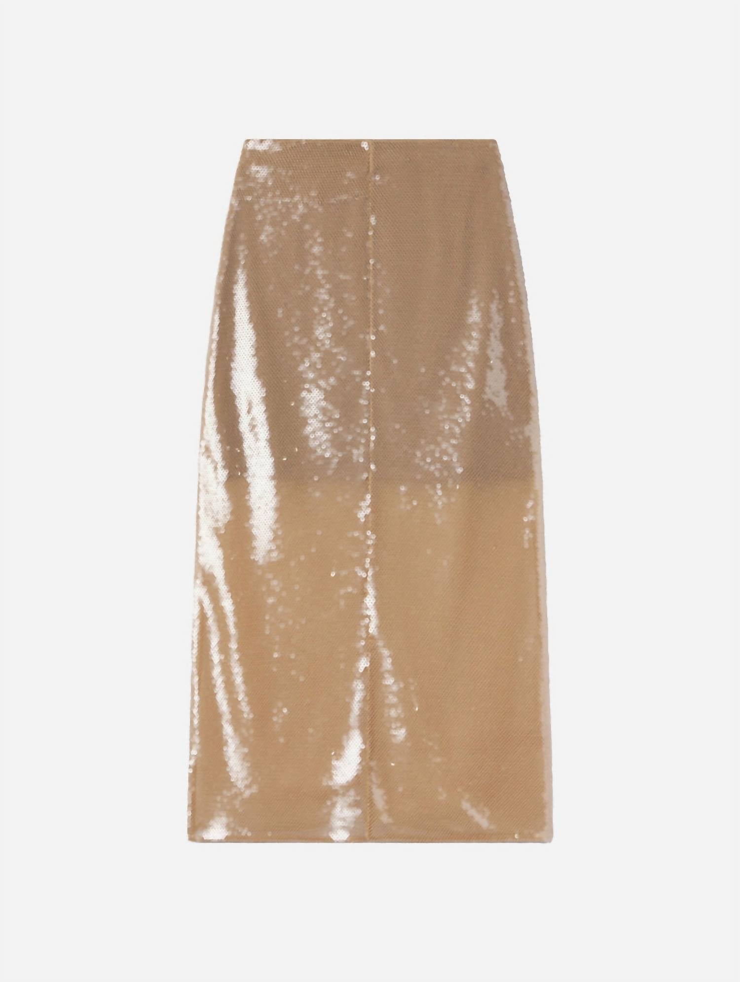 A.L.C. Monroe Soft Sequin Skirt in clear - women's skirt - view 5
