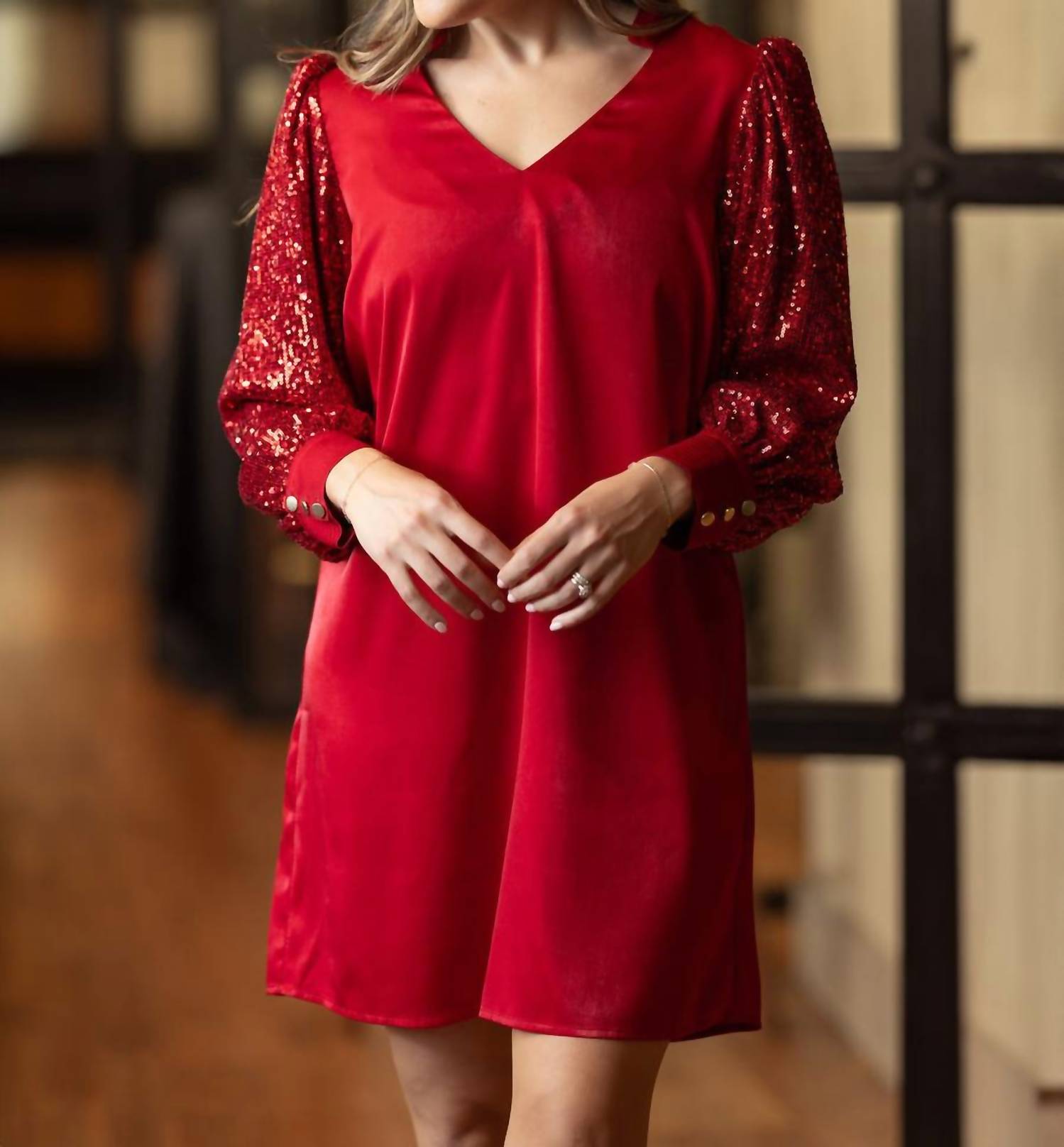 Michelle Mcdowell - Jordan Sequin Dress