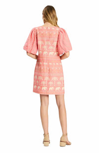 Tyler Boe - Short Sleeve V-neck Sheath Dress