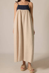 Before You - Willa Linen Maxi Dress