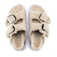 Birkenstock - Women's Arizona Platform Teddy Sandal - Narrow