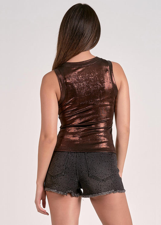 Elan - Olivia Glitter Tank