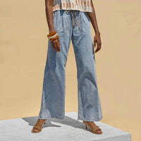 Lilla P - Wide Leg Denim Pants