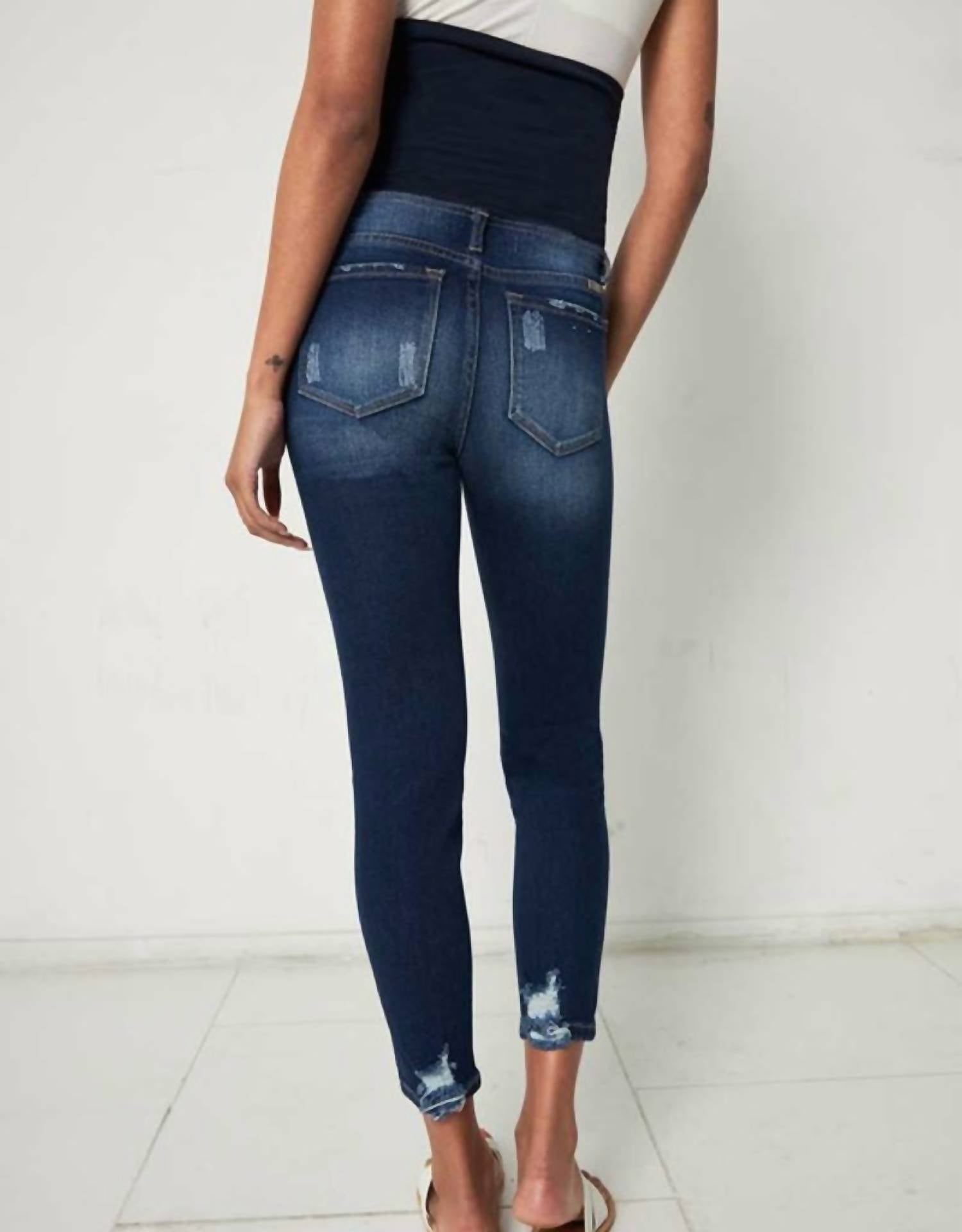 Kancan - Dawson Full Band Maternity Skinny Jeans