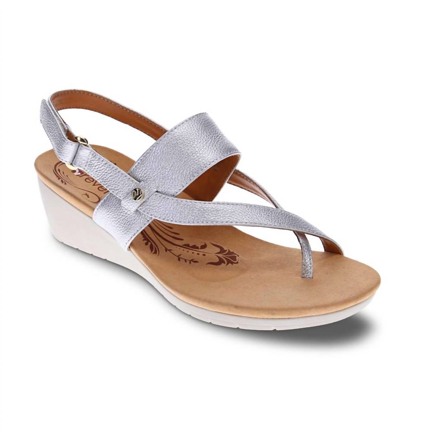 Revere - Women's Honolulu Backstrap Wedge Sandal