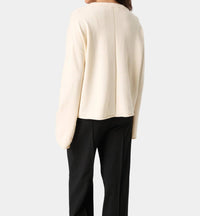 Soaked In Luxury - Spina Boxy Fit Tight Knit Pullover Sweater