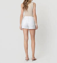 Vervet By Flying Monkey - High Rise Raw Hem Skort