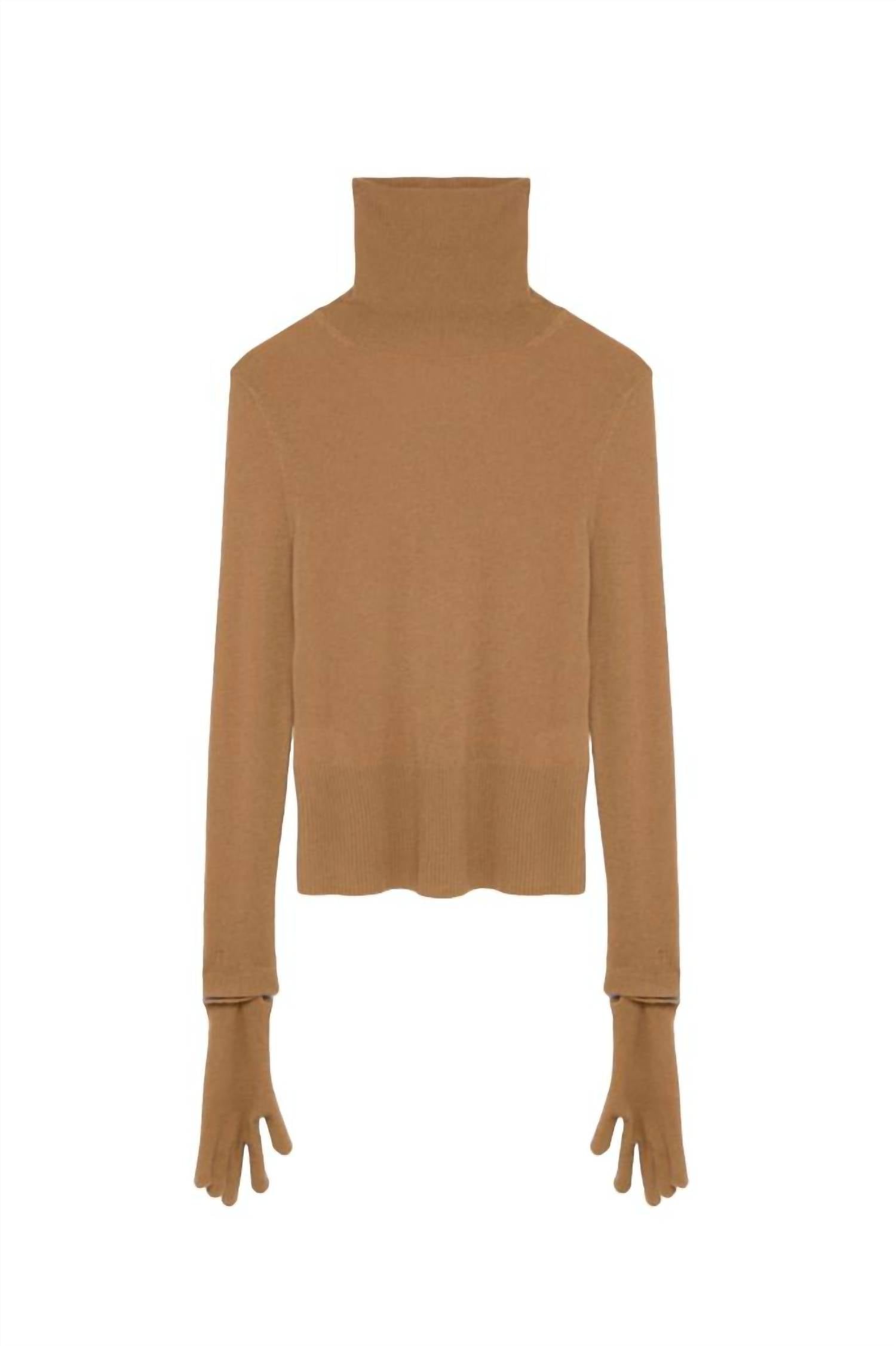 Jonathan Simkhai - Dita Cashmere Turtleneck Sweater With Gloves